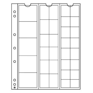 Náhradné listy na mince NUMIS MIX