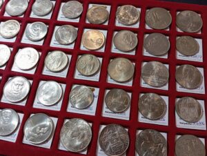 Zbierka československých pamätných strieborných mincí
