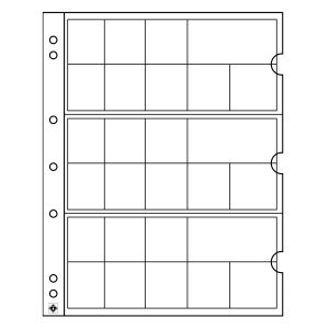 Náhradné listy na mince NUMIS EURO