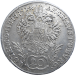Leopold II. 20 grajciar 1791 G