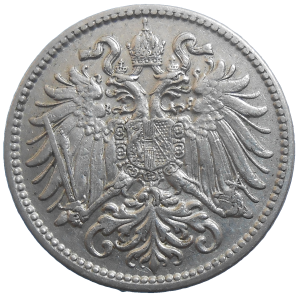 František Jozef I. 10 Heller 1908 bz