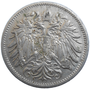 František Jozef I. 20 Heller 1911 bz