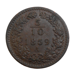 František Jozef I. 5/10 grajciar 1859 A