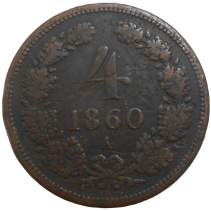 František Jozef I. 4 grajciar 1860 A