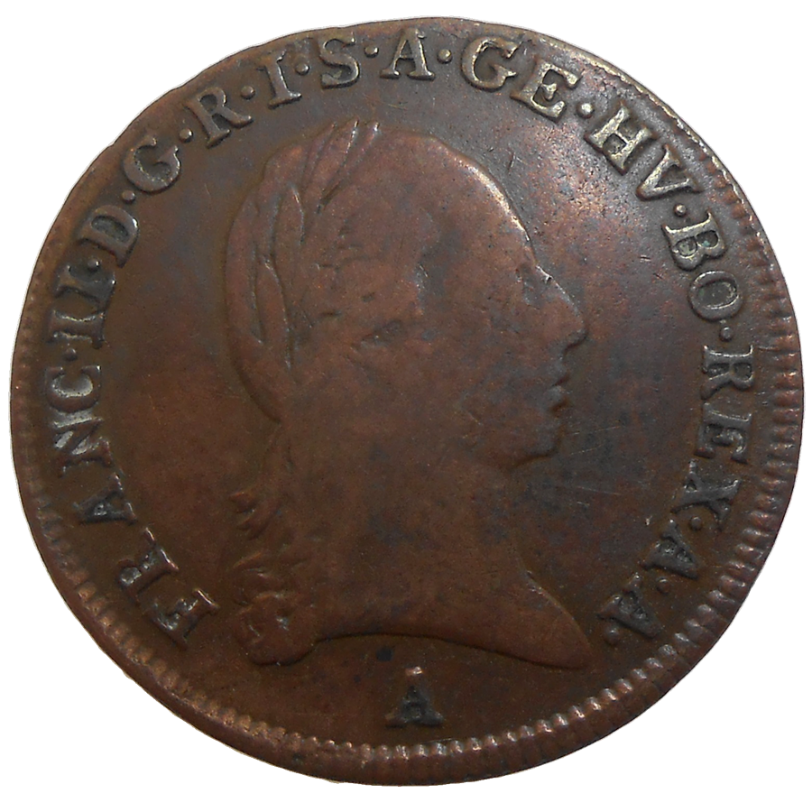 František II. 1/2 grajciar 1800 A František II. 1/2 grajciar 1800 A