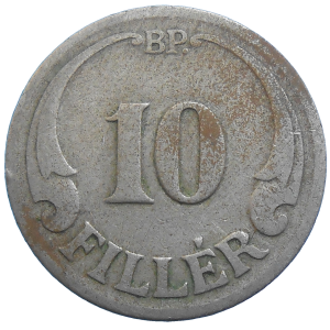 Maďarsko 10 Fillér 1926 BP