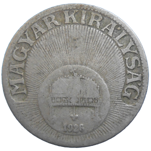 Maďarsko 10 Fillér 1926 BP