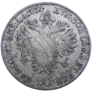 František II. 20 grajciar 1831 A