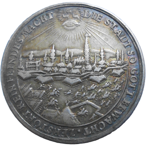 Leopold I Medaila 1683 Bitka pri Viedni