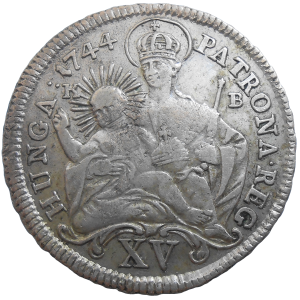 Mária Terézia XV Grajciar 1744 KB
