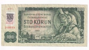 100 Korún 1961 Kolok G77