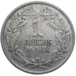 Nemecko 1 Mark 1925 D