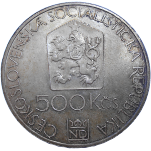 500 KČS 1983 Národní Divadlo
