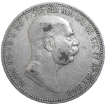 František Jozef I. 1 koruna 1908 Jubilejná