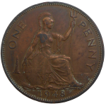 Veľká Británia One Penny 1948