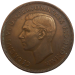 Veľká Británia One Penny 1947