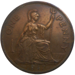 Veľká Británia One Penny 1947