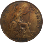 Veľká Británia One Penny 1921