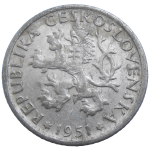 1 Koruna 1951