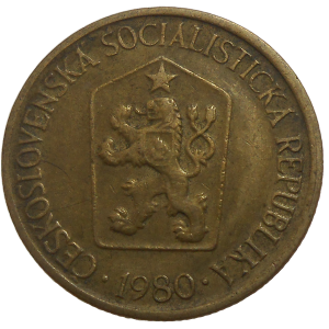 1 Koruna 1980