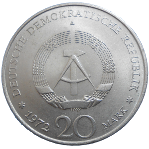 Nemecko 20 Mark 1972 A