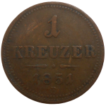 František Jozef I. 1 grajciar 1851 B