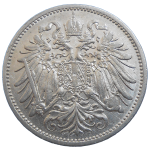 František Jozef I. 20 Heller 1911 bz