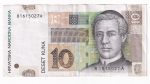 Chorvátsko 10 Kuna 2012