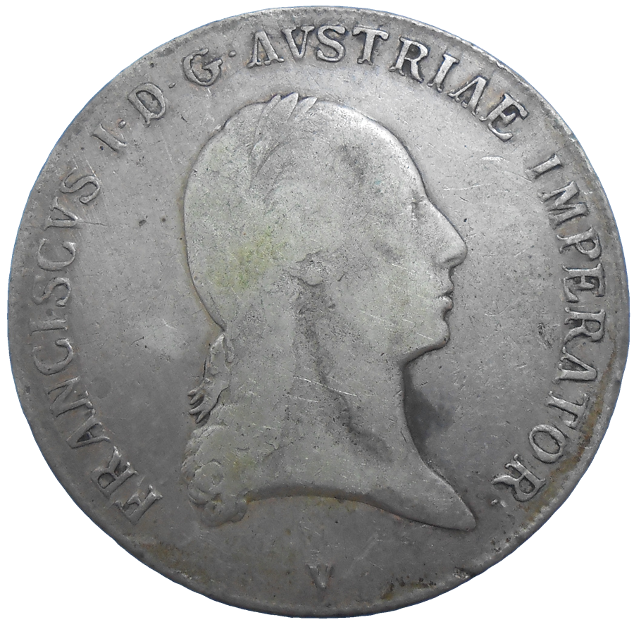 František II. Toliar 1821 V František II. Toliar 1821 V