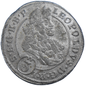 Leopold I. 3 grajciar 1699 FN