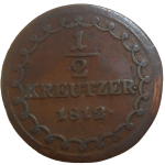 František II. 1/2 grajciar 1812 A