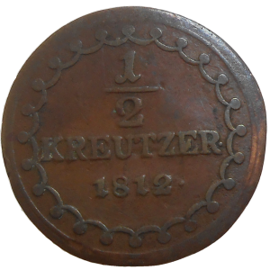 František II. 1/2 grajciar 1812 A