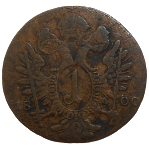 František II. 1 grajciar 1800 S
