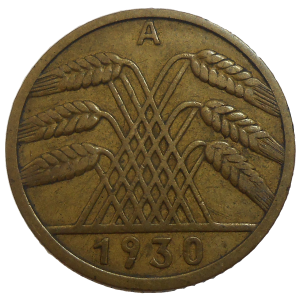 Nemecko 10 Pfennig 1930 A