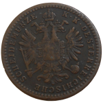 František Jozef I. 1 grajciar 1861 A