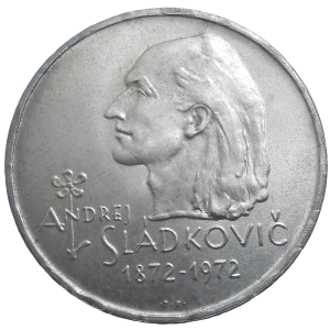 20 Kč 1972 Andrej Sládkovič