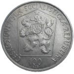100 Kčs 1985 Martin Kukučín