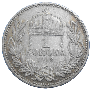 František Jozef I. 1 koruna 1912 KB