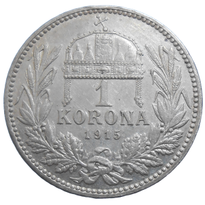 František Jozef I. 1 koruna 1915 KB