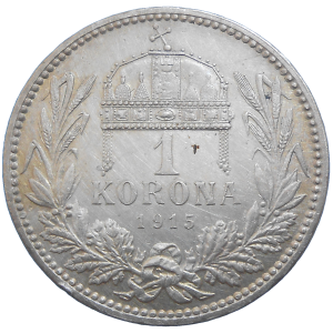 František Jozef I. 1 koruna 1915 KB