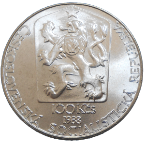 100 KČS 1988 Svetová výstava poštových známok