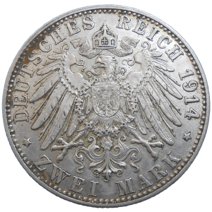 Nemecko 2 Mark 1914 D