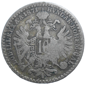 František Jozef I. 10 grajciar 1871 bz