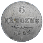 František Jozef I. 6 grajciar 1849 C