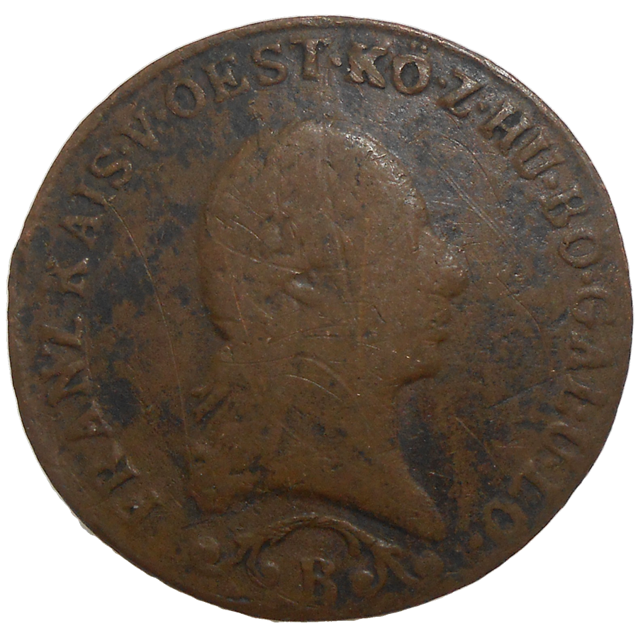František II. 1 grajciar 1812 B František II. 1 grajciar 1812 B