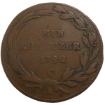 Jozef II. 1 grajciar 1782 C