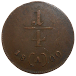 František II. 1/4 grajciar 1800 A
