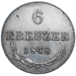 František Jozef I. 6 grajciar 1848 C