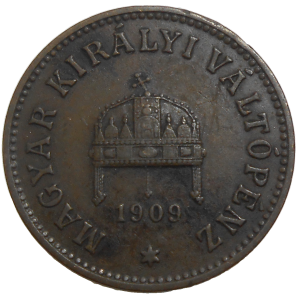 František Jozef I. 2 Filler 1909 KB