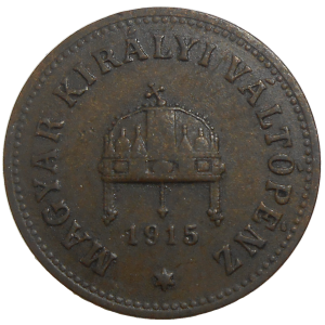 František Jozef I. 2 Filler 1915 KB